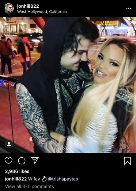 Trisha Paytas is Dating Jaclyn Hill's Ex-Husband and The Twitter Reactions  are Wild