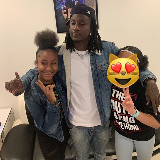 K Camp Meets 14-Year-Old Girls Who Created The Renegade Dance ...