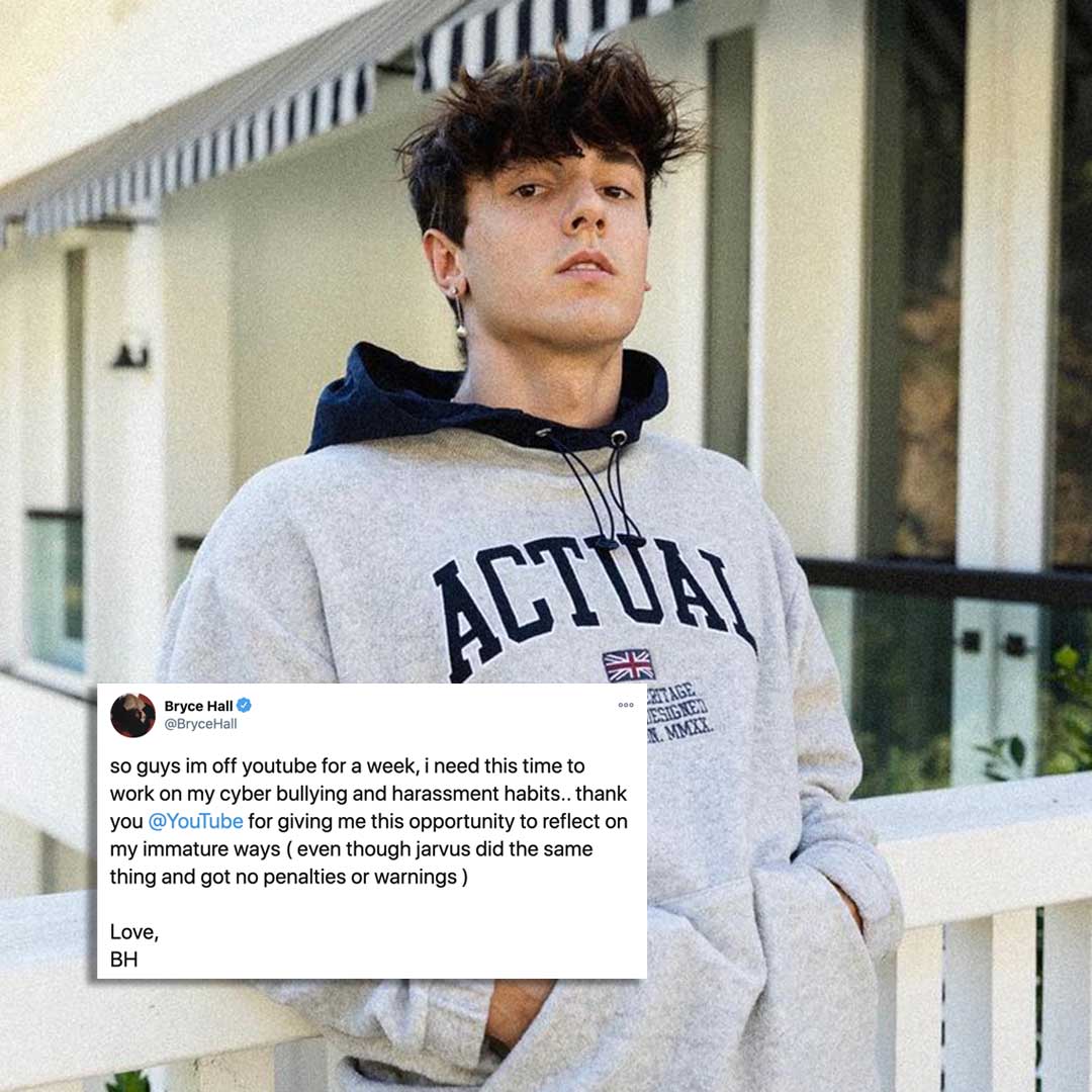 Bryce Hall Struck From YouTube Amidst Feud With FaZe Jarvis