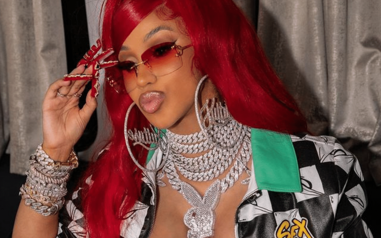 Cardi B Centrefold