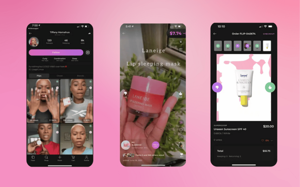 introducing-flip-the-beauty-app-that-combines-short-form-video-with-e